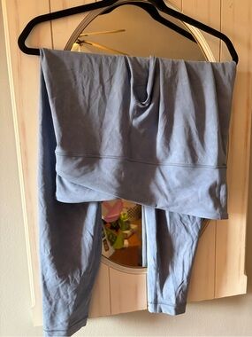 lululemon athletica Pale Blue High-Rise Leggings